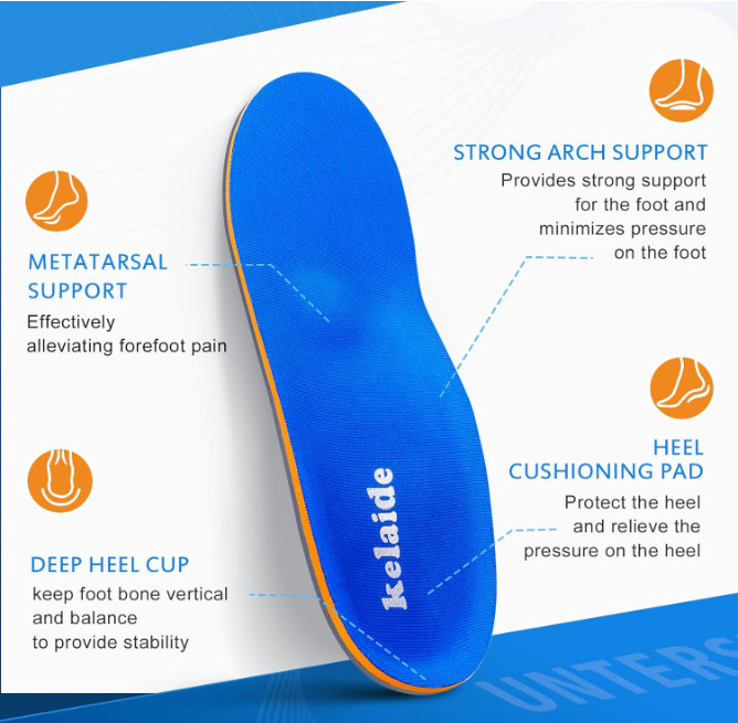Plantillas De Gel Ortopedicas Para Hombre Mujer Plantar Pie Plano Dolor Zapatos