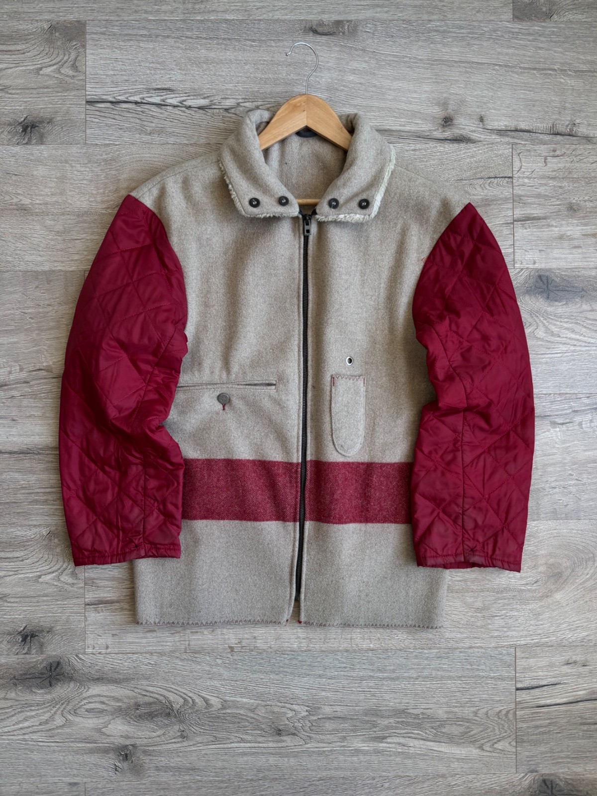 Strellson Cotton Lining Jacket Swiss Flag Military