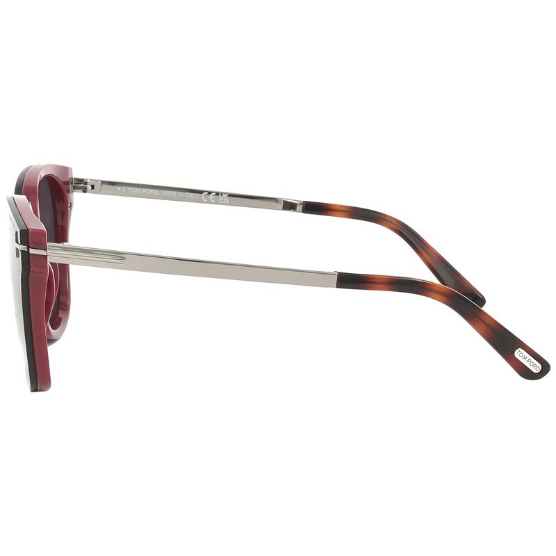 Tom Ford FT1014 71A 68 – Philippa Smoke Square Ladies Sunglasses