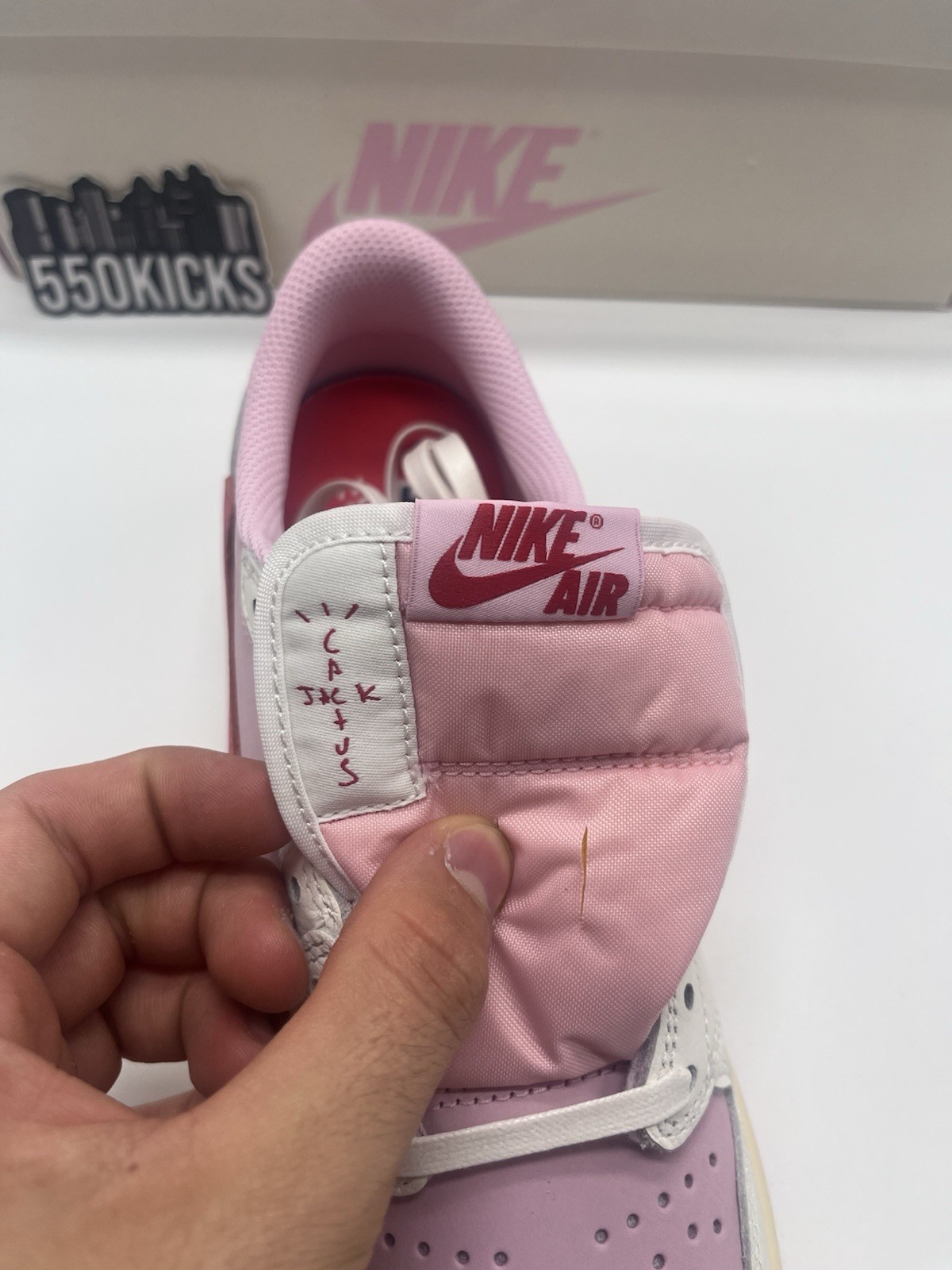 Nike Jordan 1 Low Travis Scott Tropical Pink