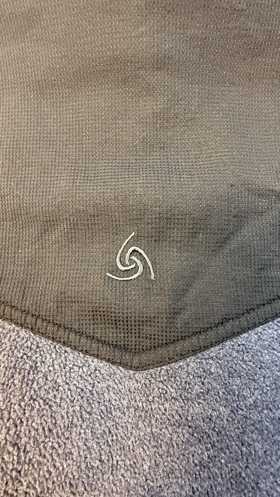 Colorado Clothing Tech Series Fleece Jacket Mens L Full Zip Outdoor Blue Black