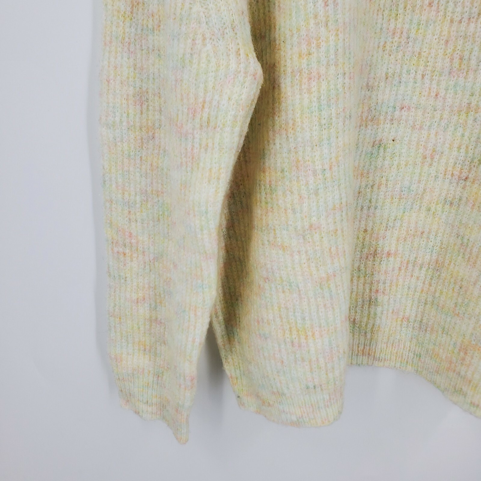 BP Nordstrom Rainbow Marl Sweater in Ivory With Poly Rainbow Size Large NWOT