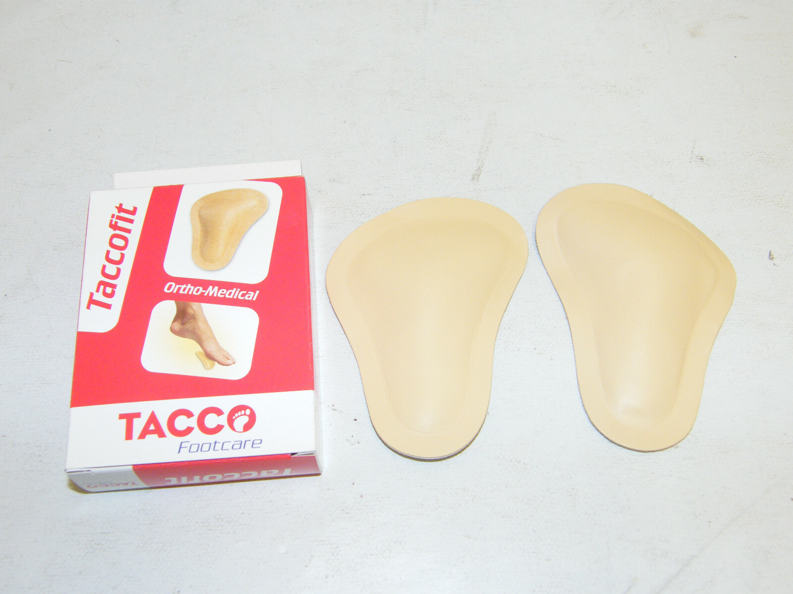 Tacco Metatarsal Leather T-Form Pelotte Size 44/46 Supports the Metatarsal Arch