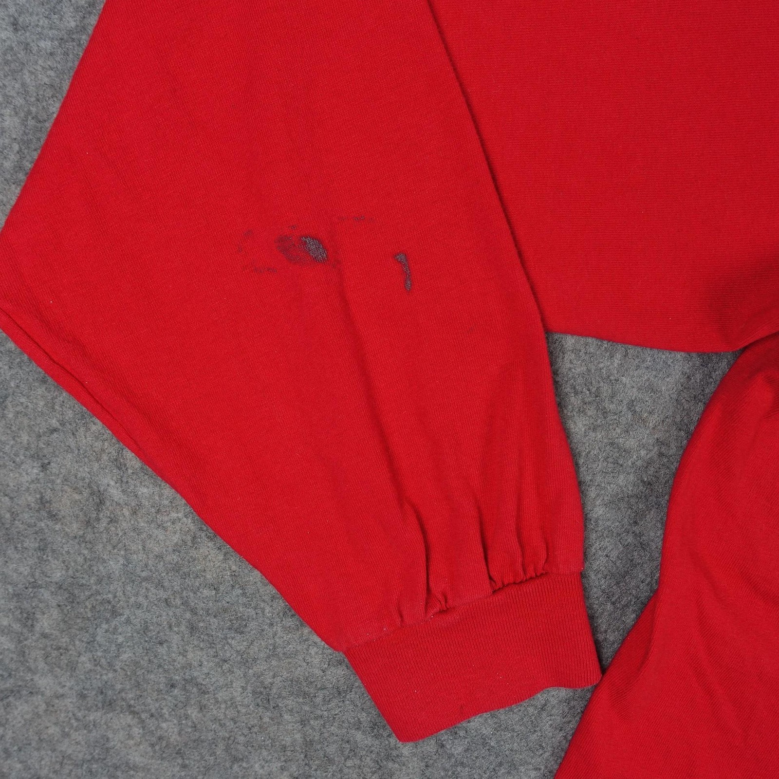 VINTAGE I Support Our Troops Shirt Mens XLarge Red Anvil Friday Long Sleeve Tee