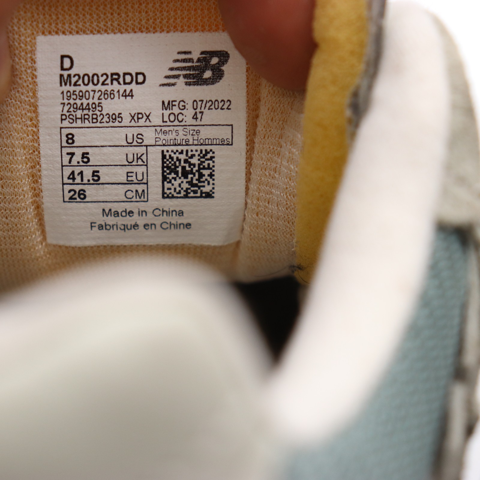 New Balance 2002R Men’s 8 D Protection Pack Mirage Gray Shoes Athletic 2002RDD
