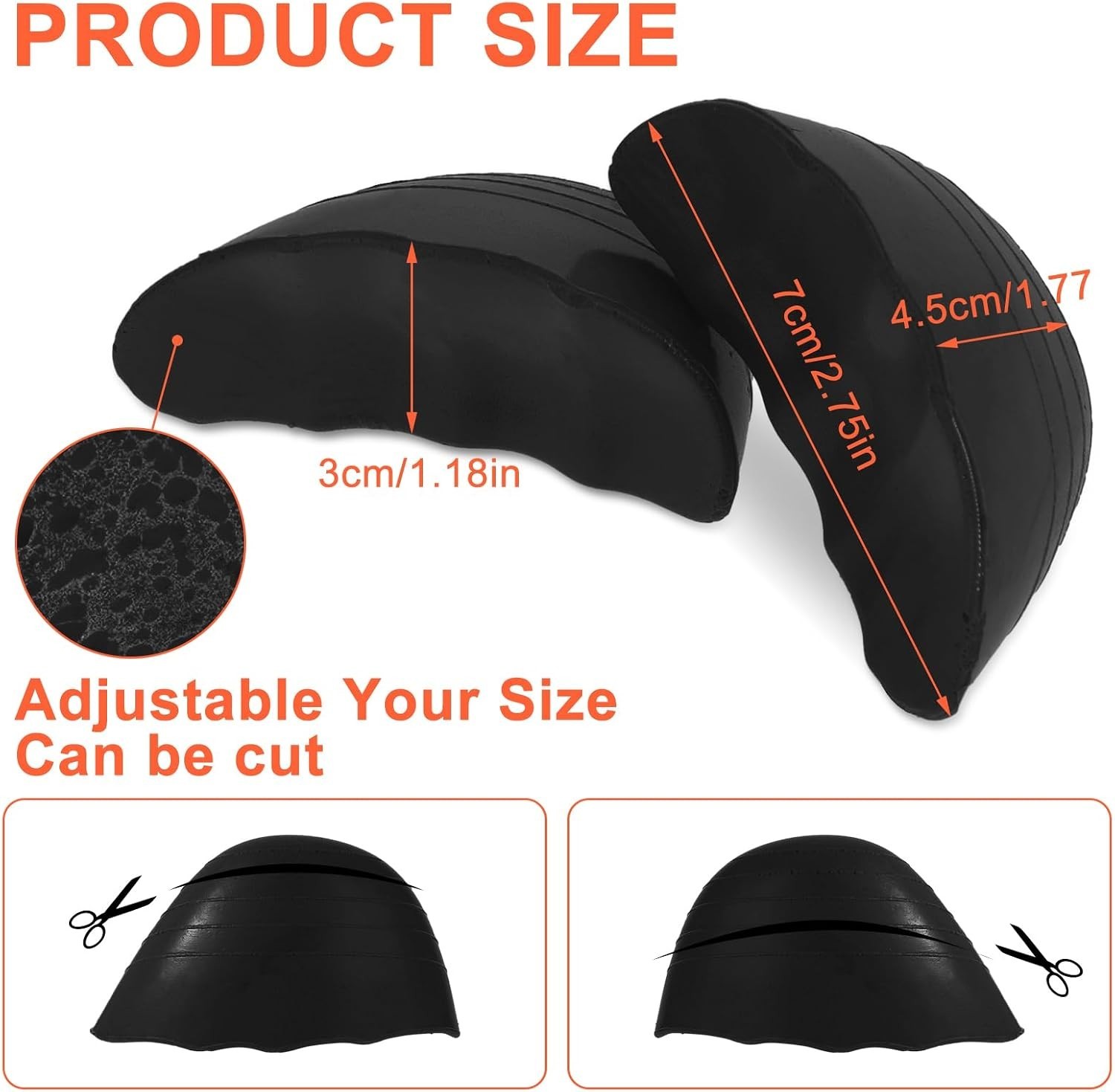 6 PCS Shoe Filler Insert for Loose Shoe, Toe Cushion Fillers Make Shoes Fit, …