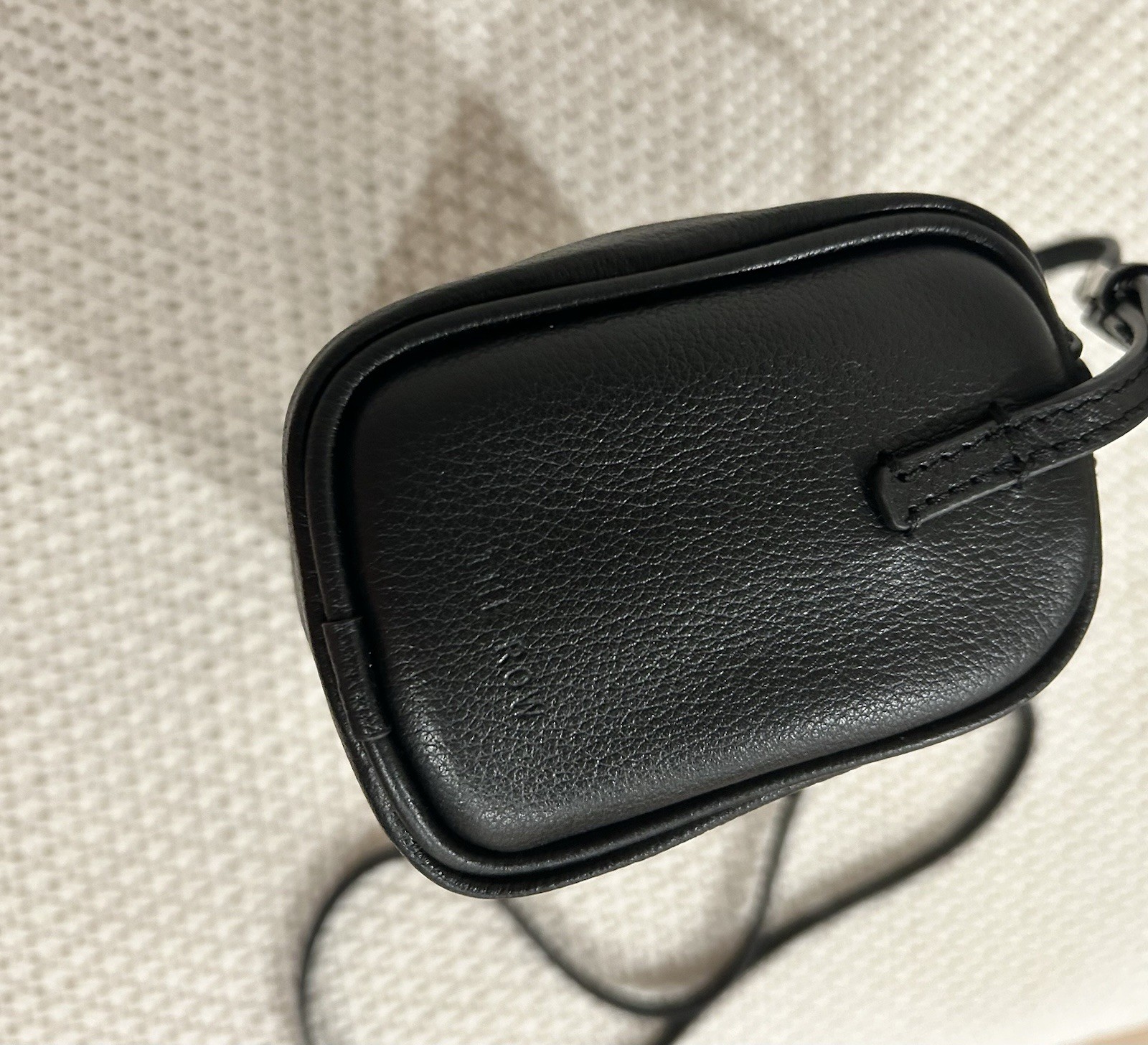 The Row Small Handbag Black with Silver Hardware