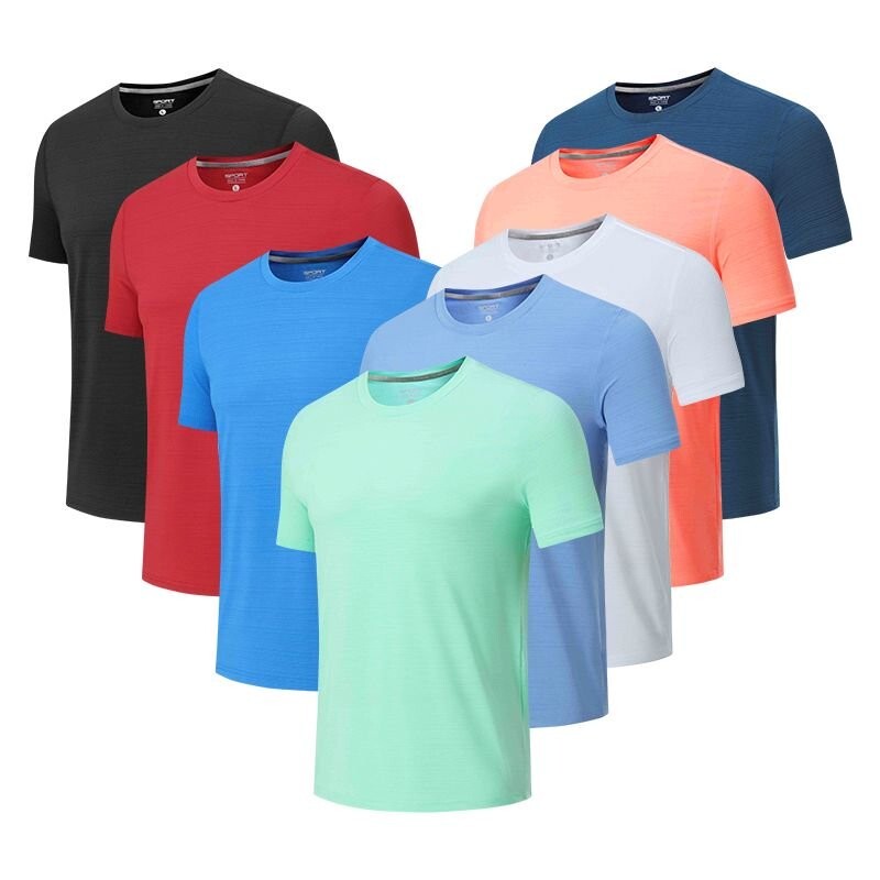 Men’s Short Sleeve UPF 50+ Sun Protection Shirts Quick Dry Rashguard Swim Shirt