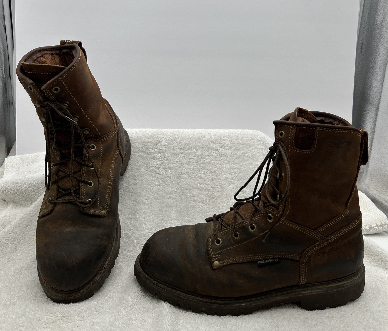 Carolina Work Boots Mens (11) EEE Brown CA9028 Leather 3M Thinsulate Insulation