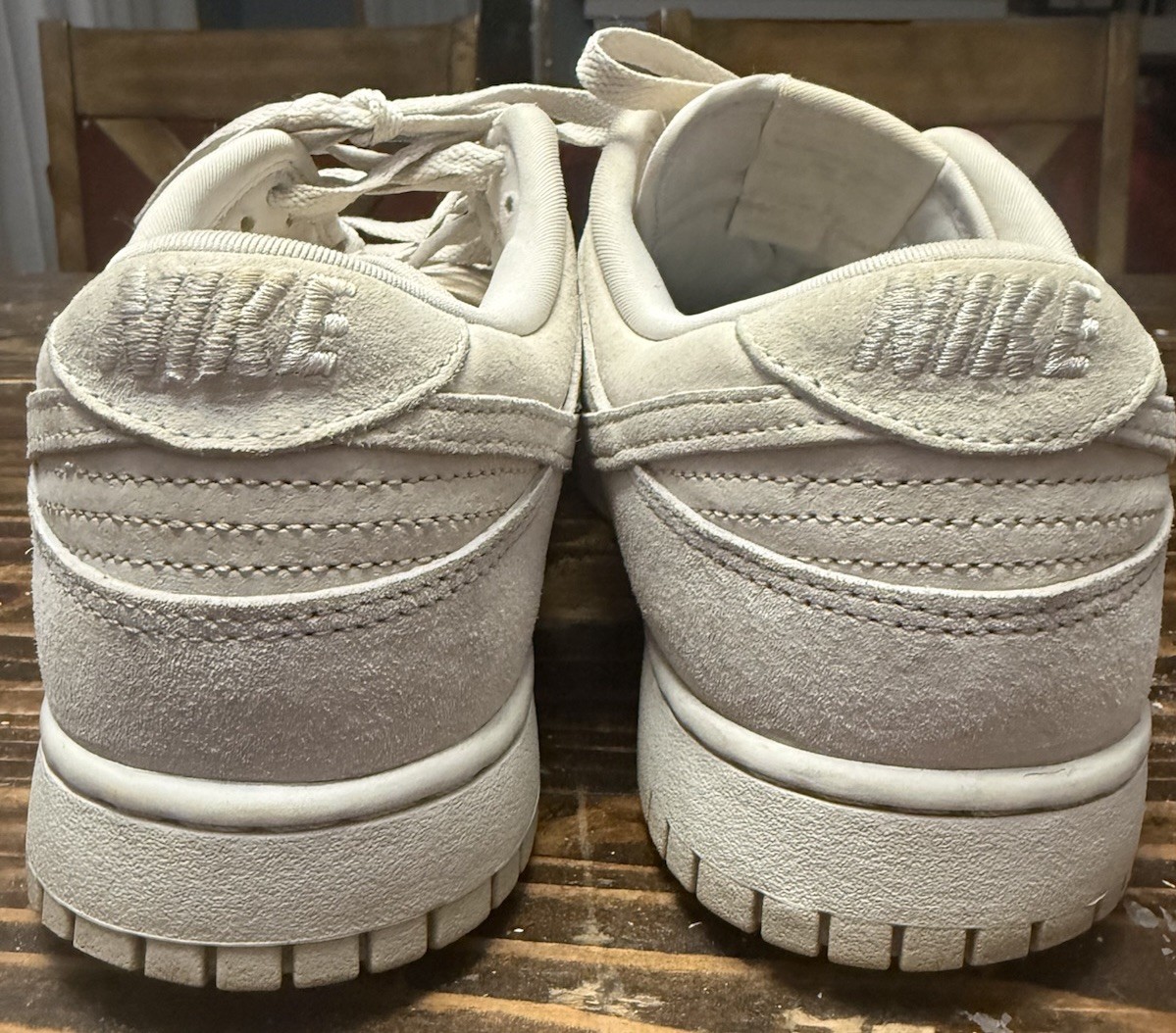 Nike Dunk Low Premium Men’s Size 12 Vast Grey Suede Shoes Nice