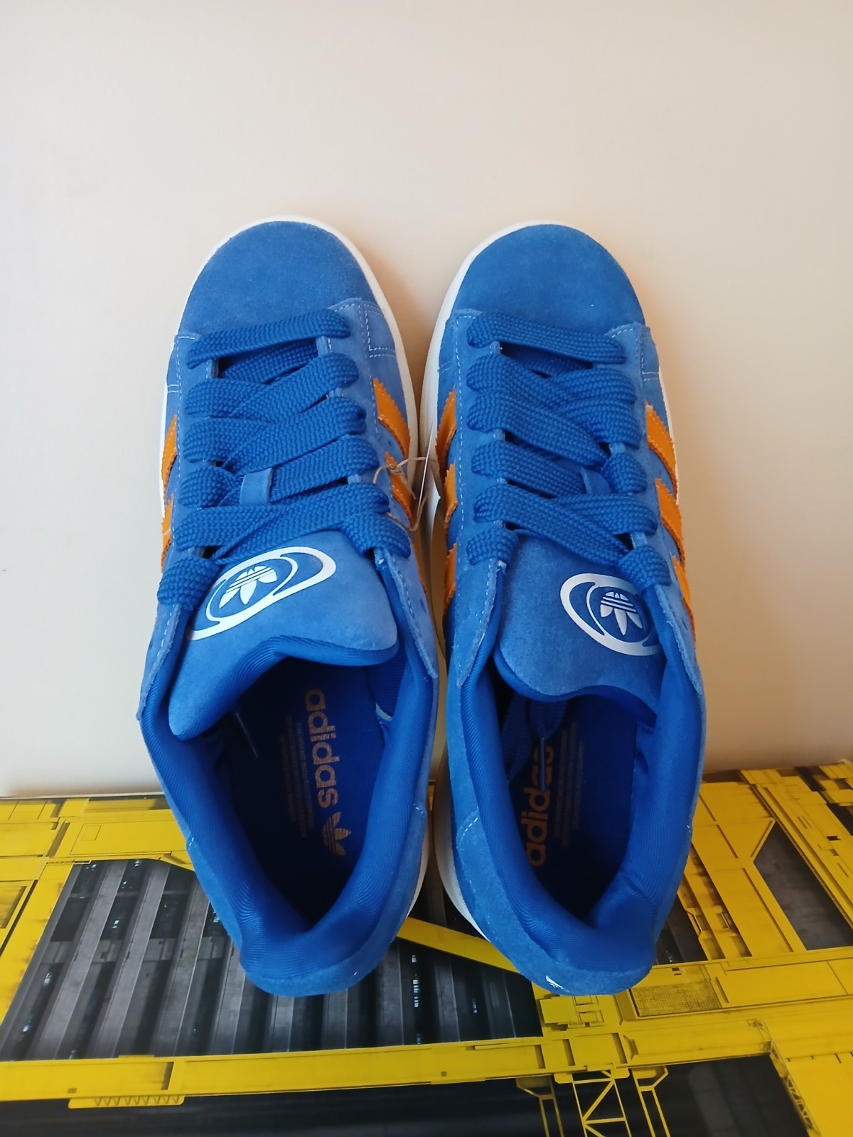 Adidas Campus 00s Collegiate 9.5 Royal Bright Orange JH8058 [Check Description]