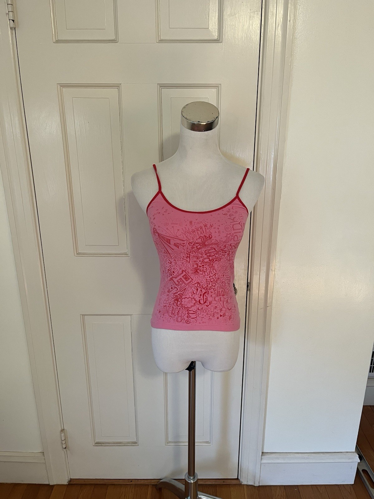 vintage y2k victoria secret pink Graphic Tank Small Read