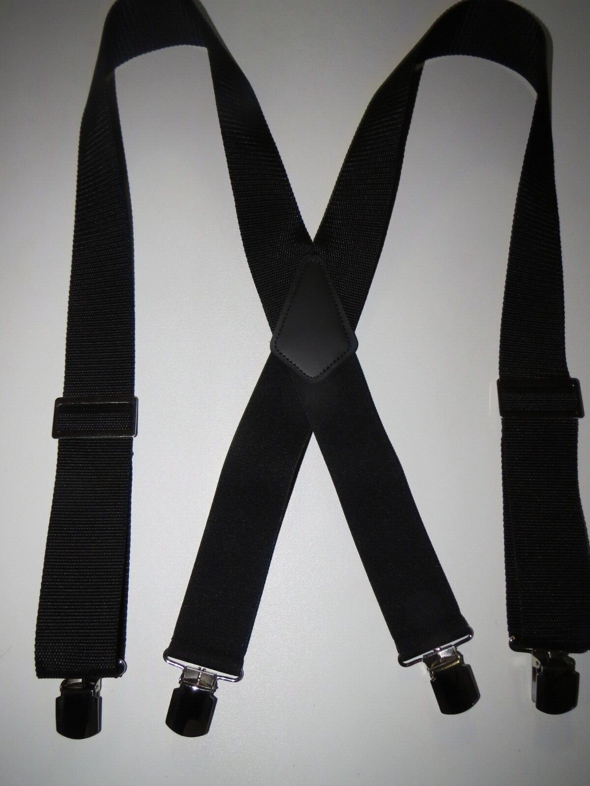 ASST.NON-STRETCH 2″ MENS Suspenders “X” INDUSTRIAL QUALITY Material MADE IN USA