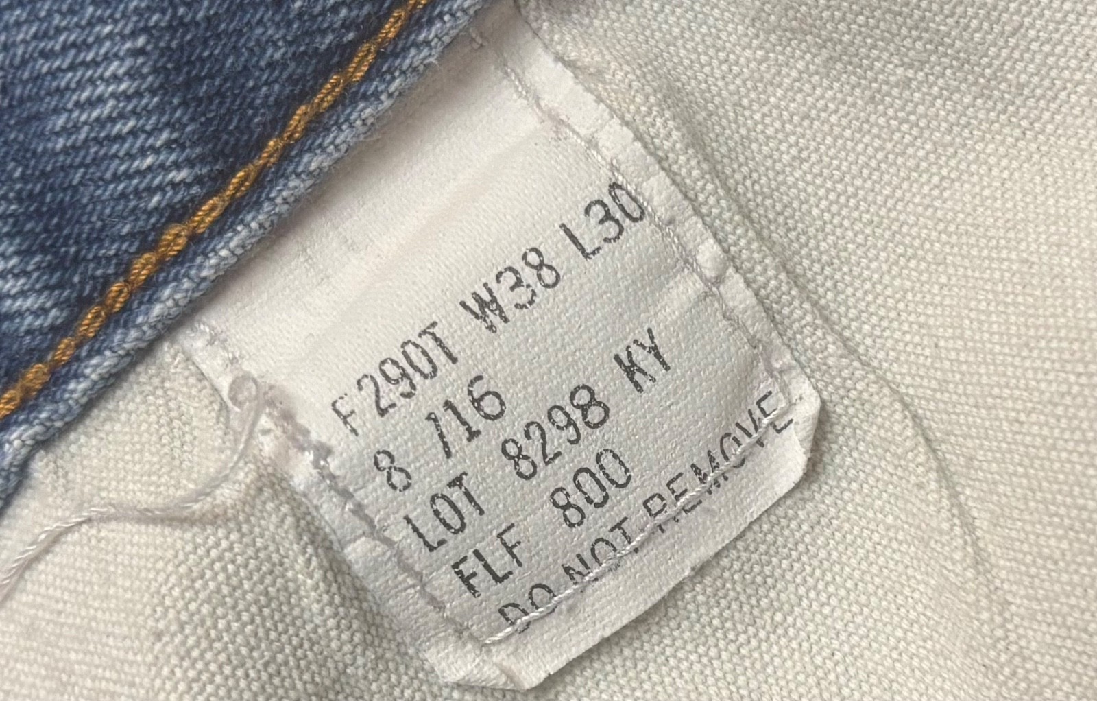 Tyndale FR Jeans Mens 38×30 Blue Denim Carpenter Arc Rated CAT 2 F290T READ