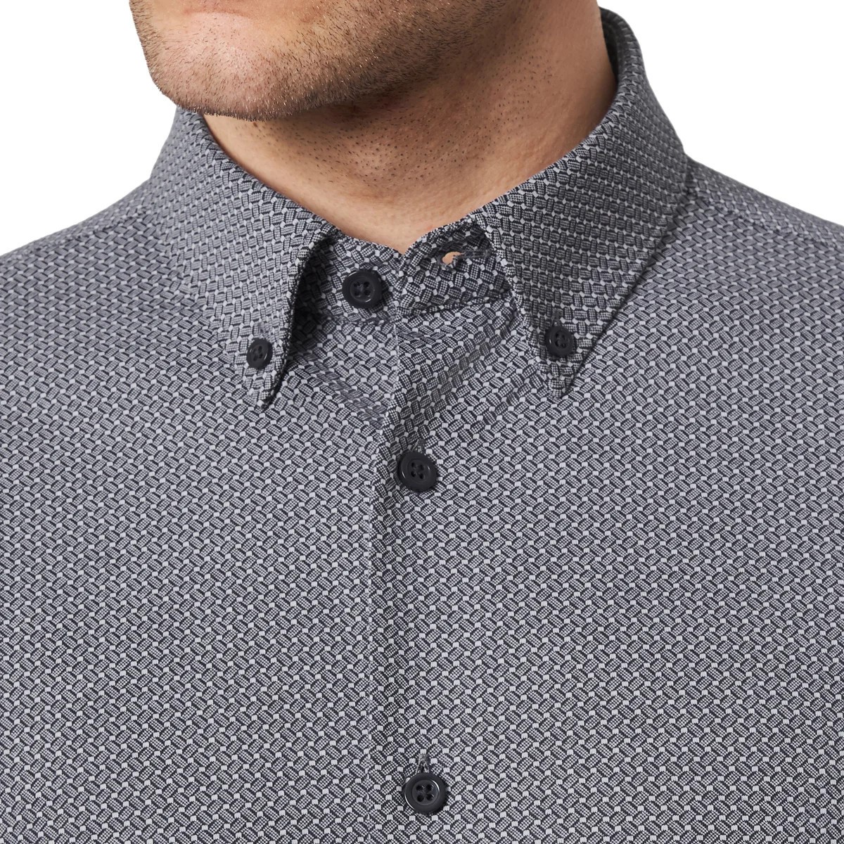 Modern Ambition Men’s Button-Up Sports Shirt
