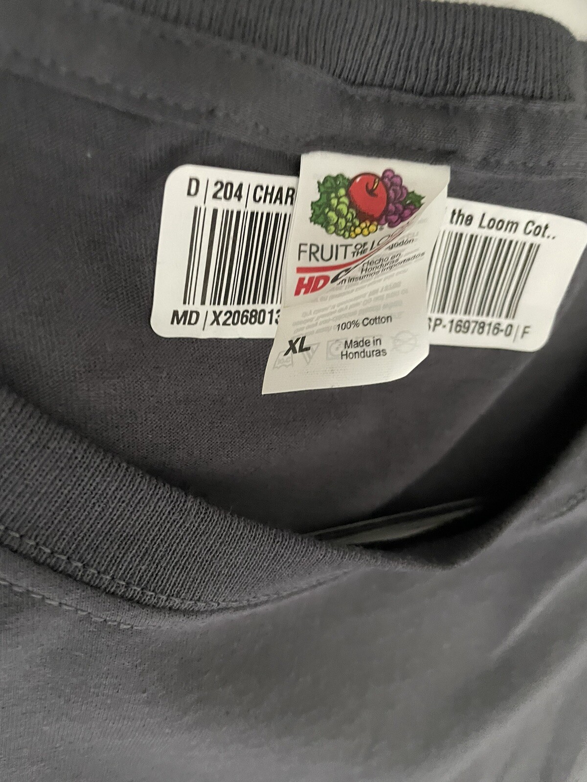 XL Smoke Gray Made in 1966 T-Shirt, #161