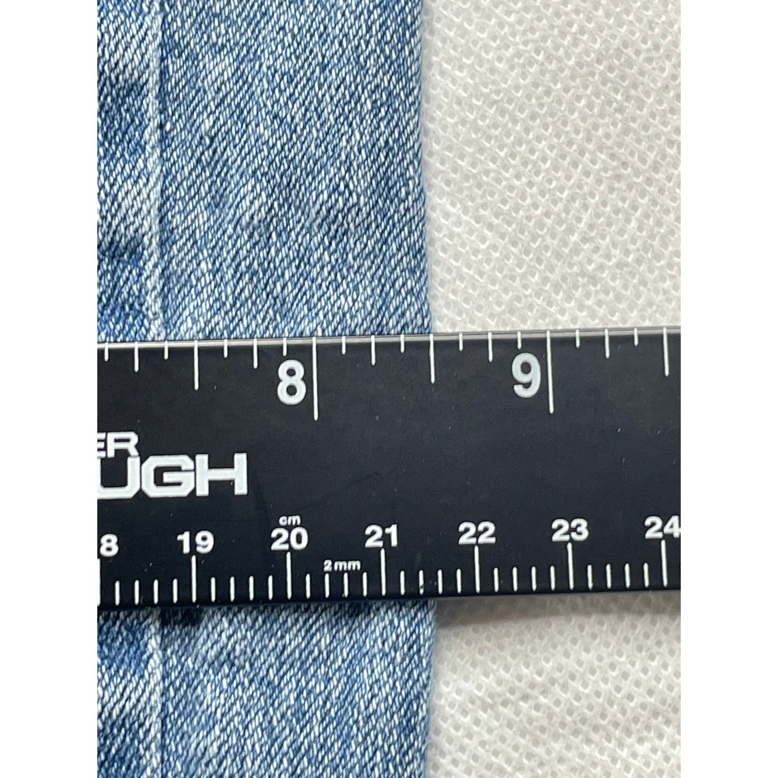 Just My Size Jeans WOMENS 18W Blue Stretch Classic Denim Straight Leg Light Wash