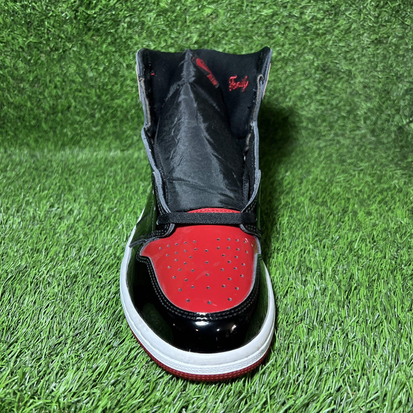 RIGHT SHOE ONLY Size 12 – Jordan 1 Retro OG High Patent Bred