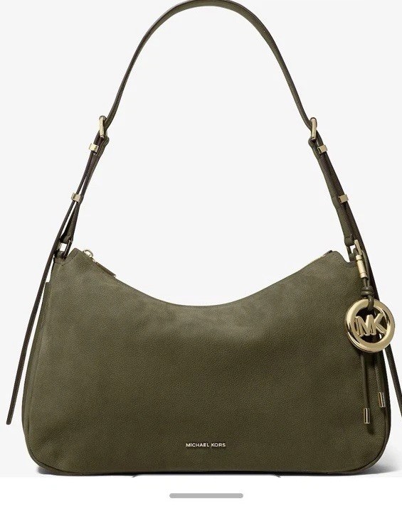 MICHAEL Michael Nolita Medium Nubuck Shoulder Bag