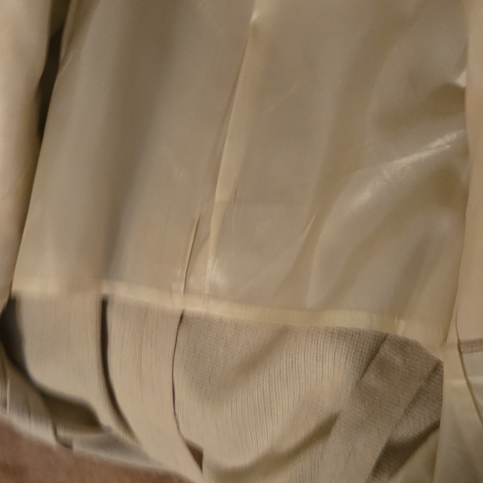 Sivanti Men’s Beige Solid 2-Piece Wool Suit 1-Button Pleated Pants Sz 28