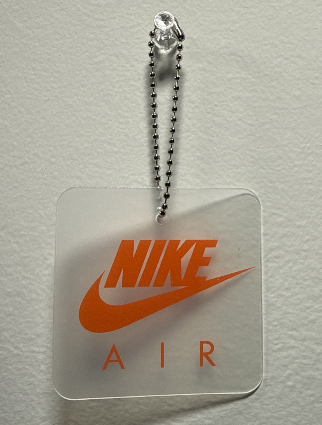 NIKE AIR JORDAN 4 RETRO OG JUMPMAN KEYCHAIN HANG TAG What the Original
