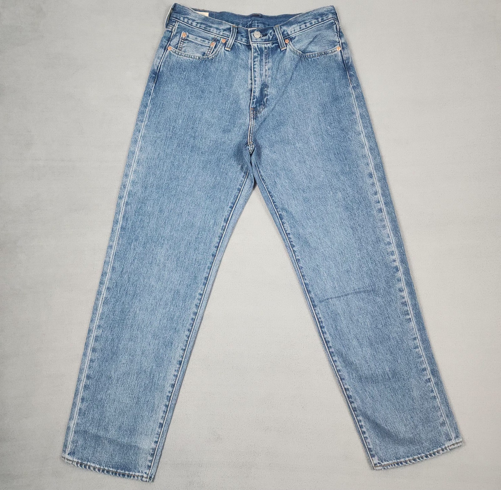 Levis 568 Premium Jeans Mens 32×34 Blue Loose Straight Denim Relaxed Fit