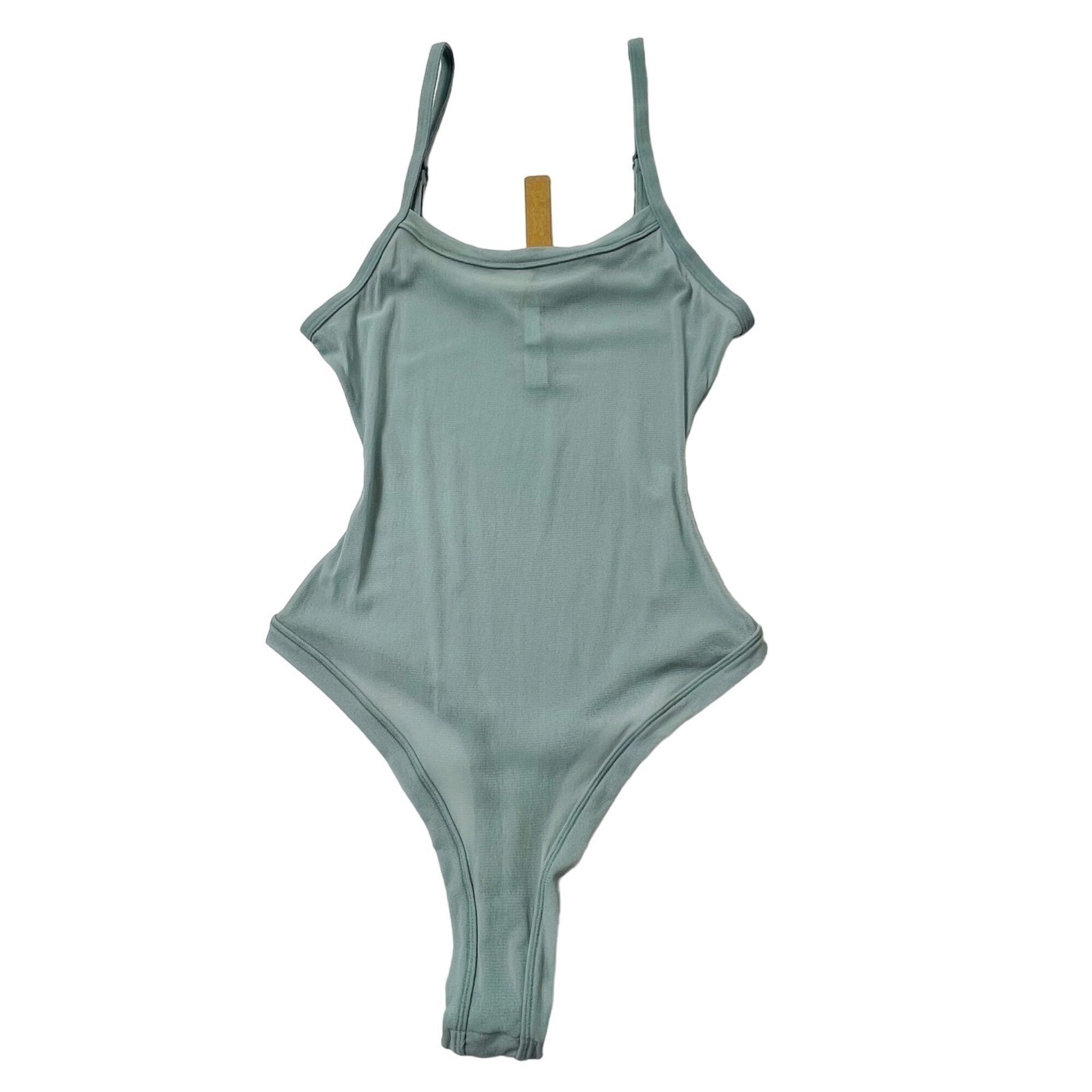 SKIMS Summer Mesh Strappy Cami Bodysuit Sky Medium