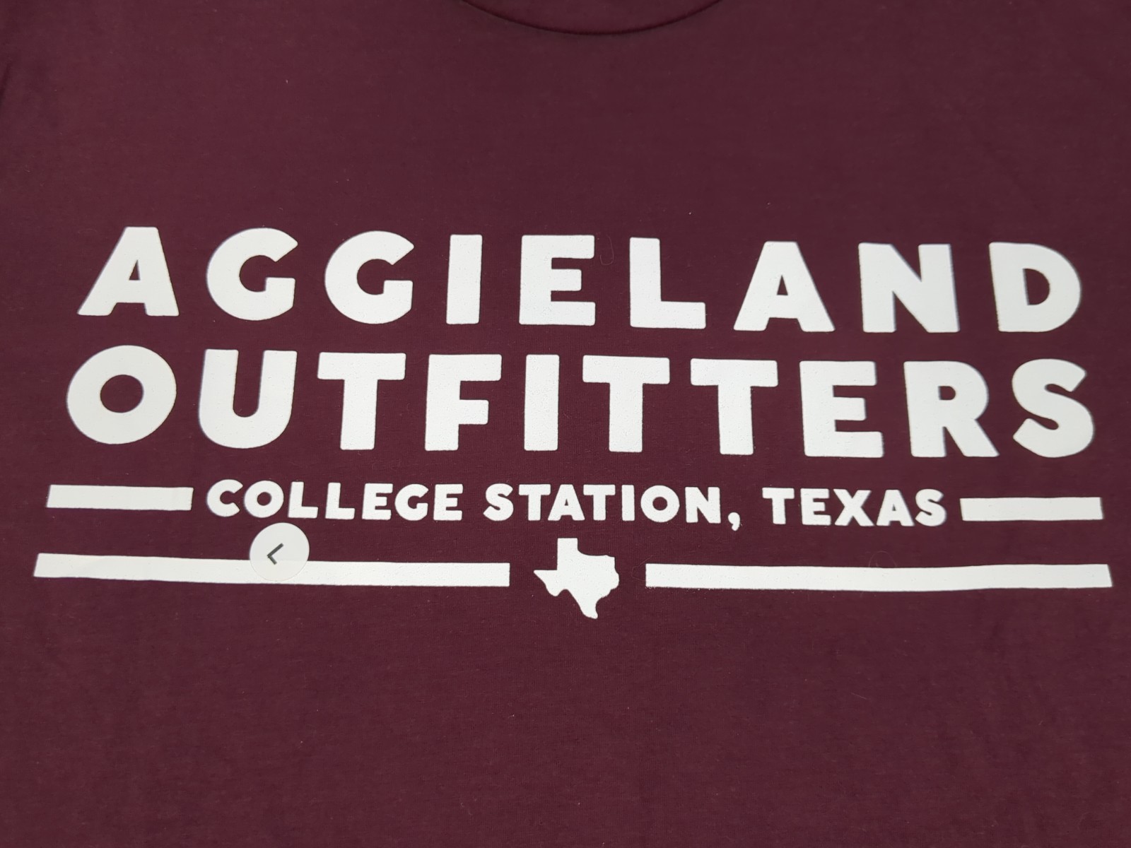 Collegiate Outfitters Aggieland Outfitters T-shirt Maroon Men’s Large SS NWOT
