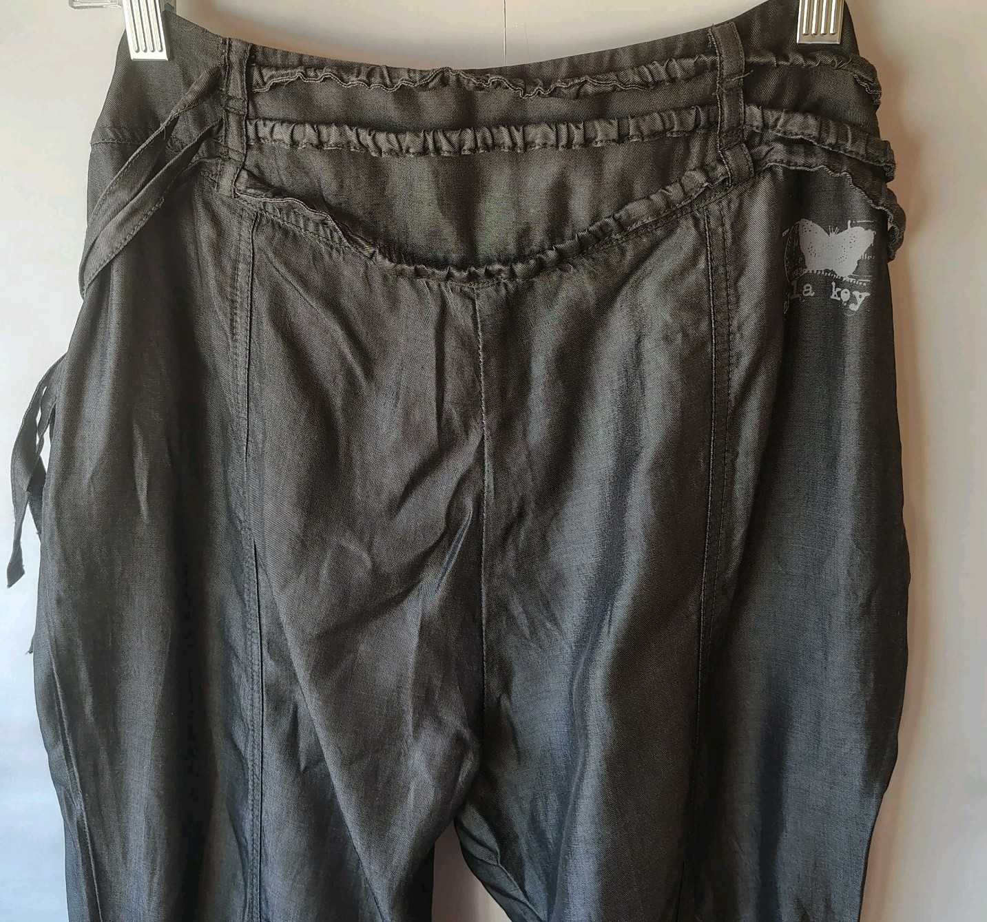 Akela Key French Designer Pants Size 6 Edgy Indie Cyberpunk Rave Festival 90s