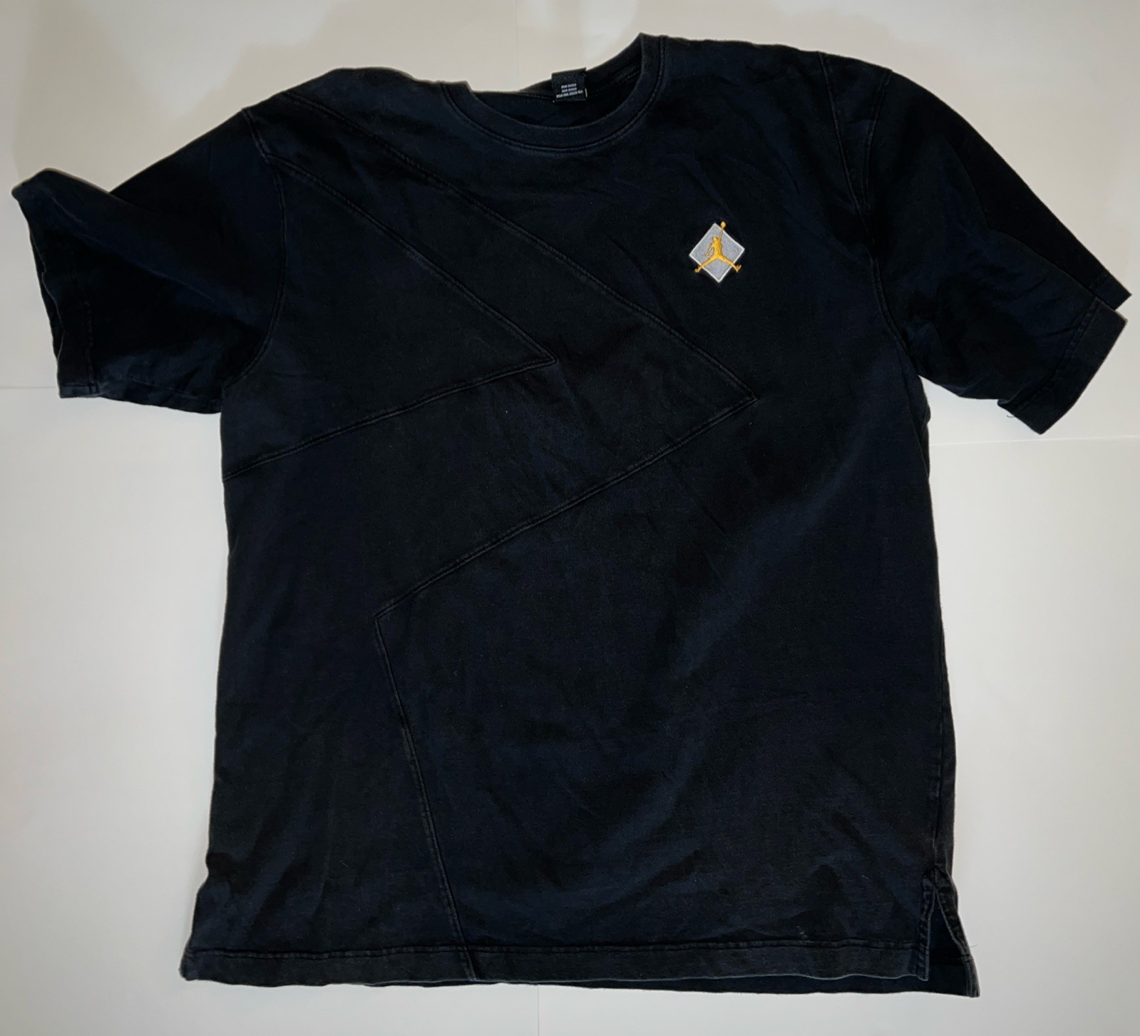 Air Jordan Blue Embroidered T-Shirt Basketball Print size XXXL 3x Brand