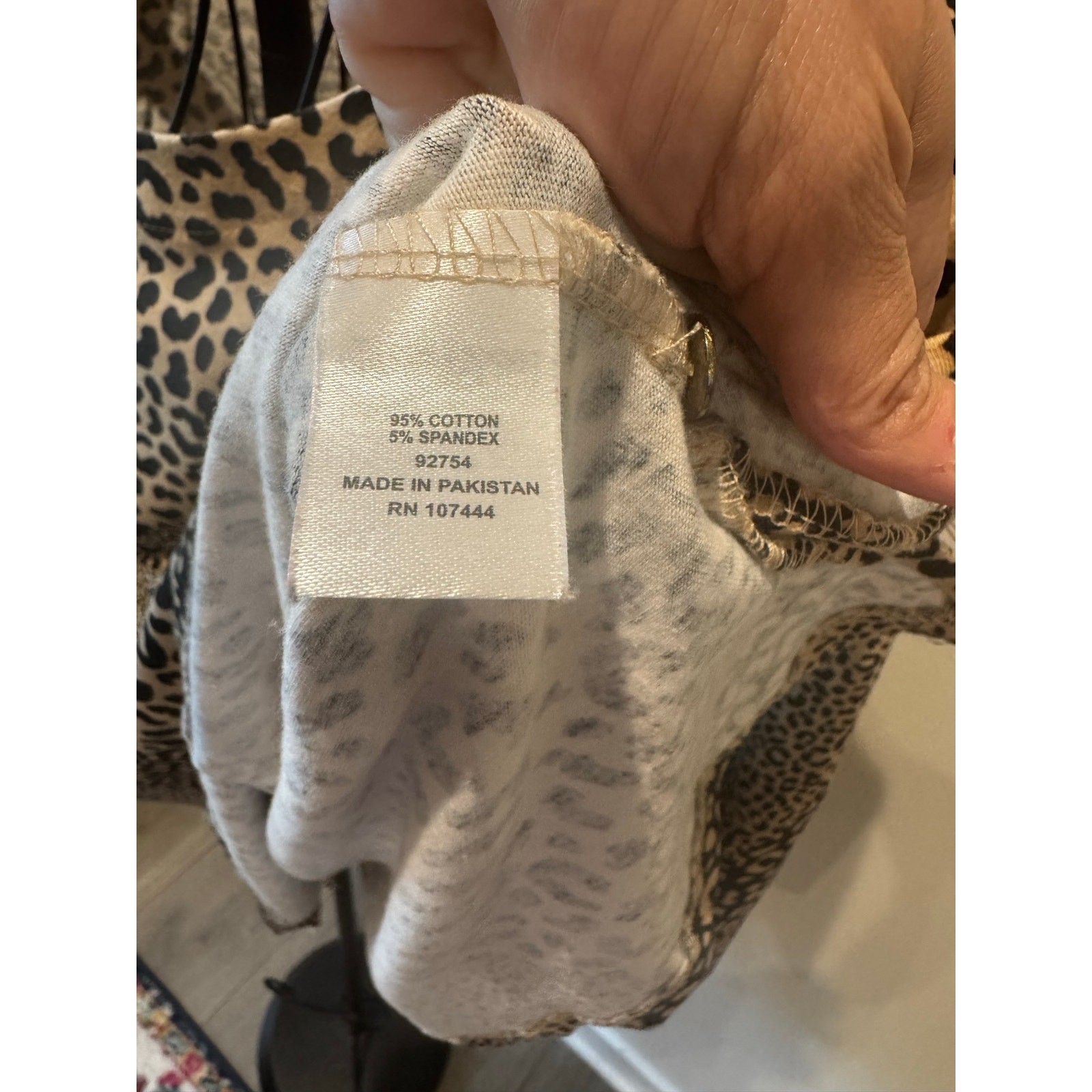 Jessica London Women’s Plus 26/28 Animal Print Top