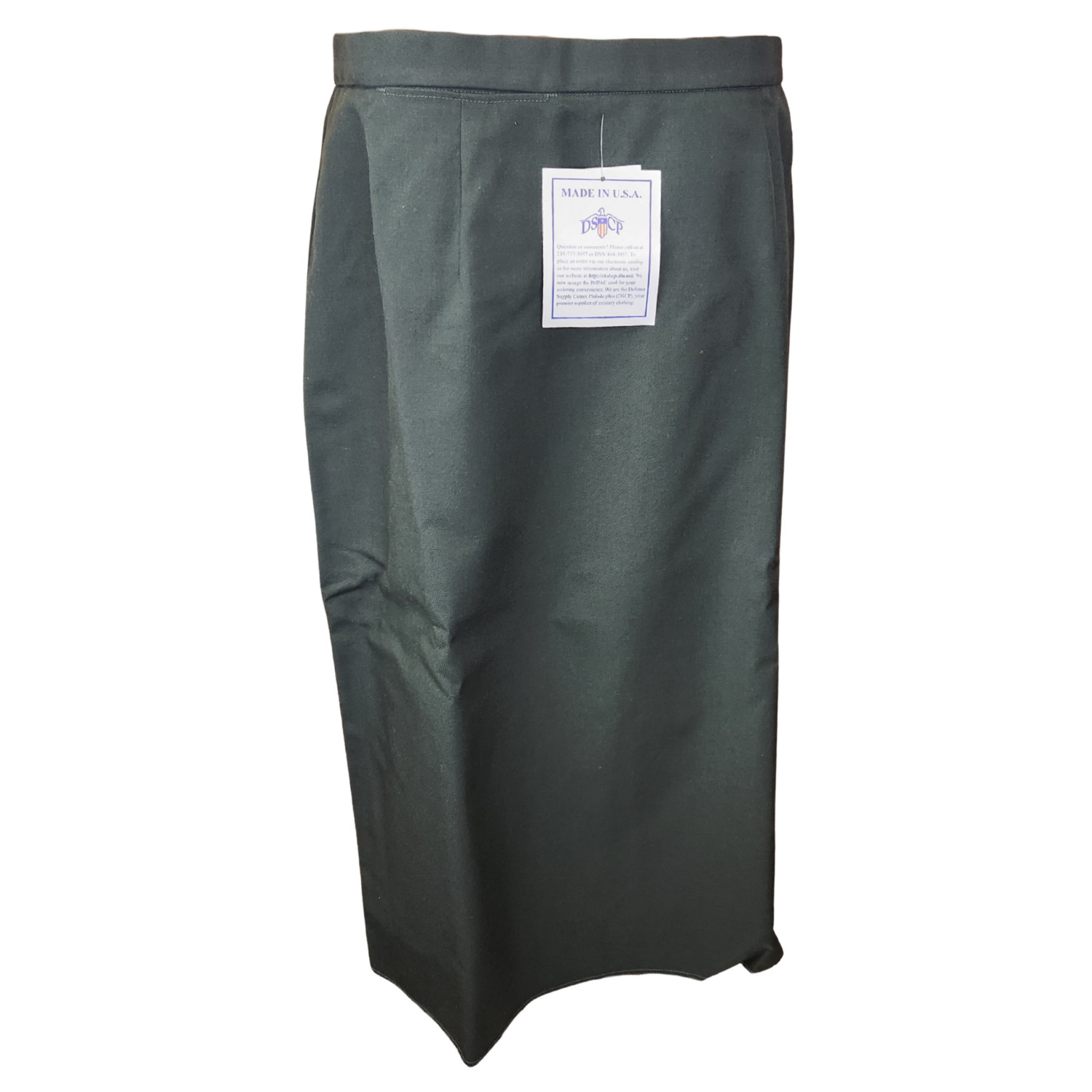 Army Green Poly/Wool Skirt 16 Junior Tall – New *mocinc.1982*