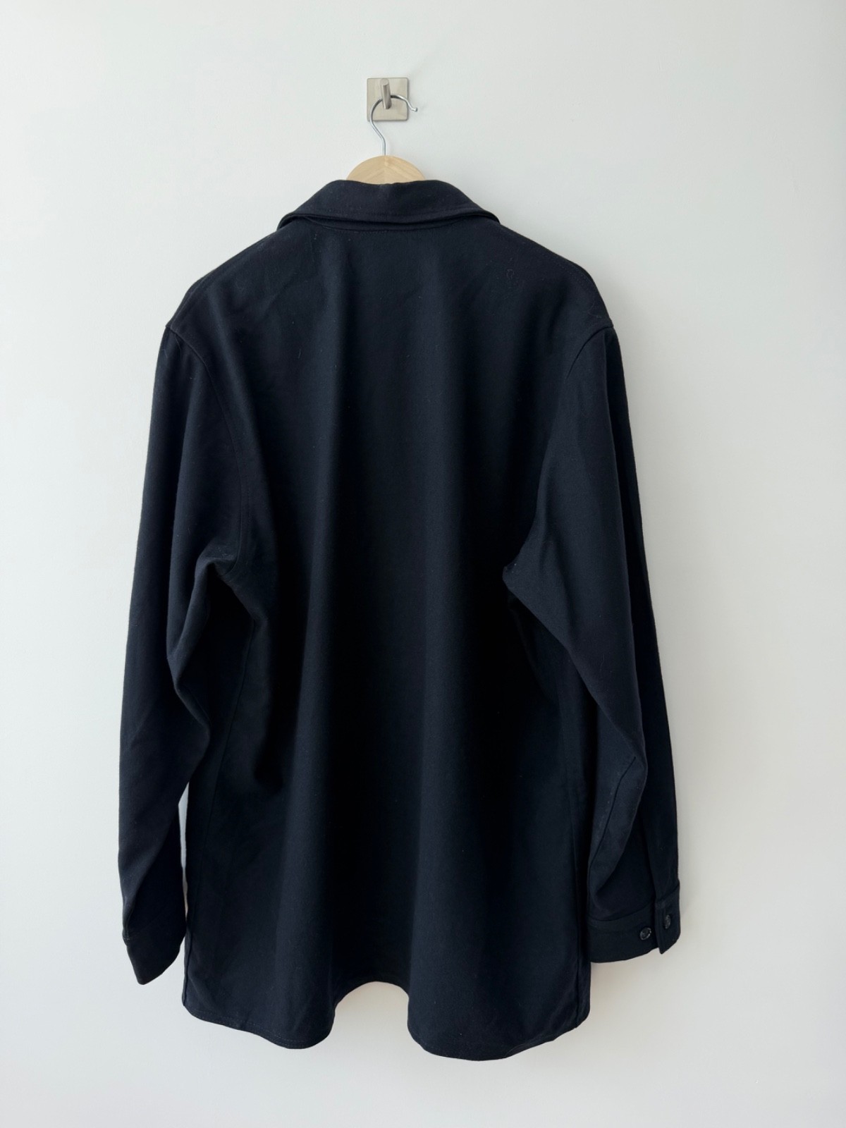 Filson Black Jac Shirt 100% Virgin Wool Style 90 Made in Usa Size 48