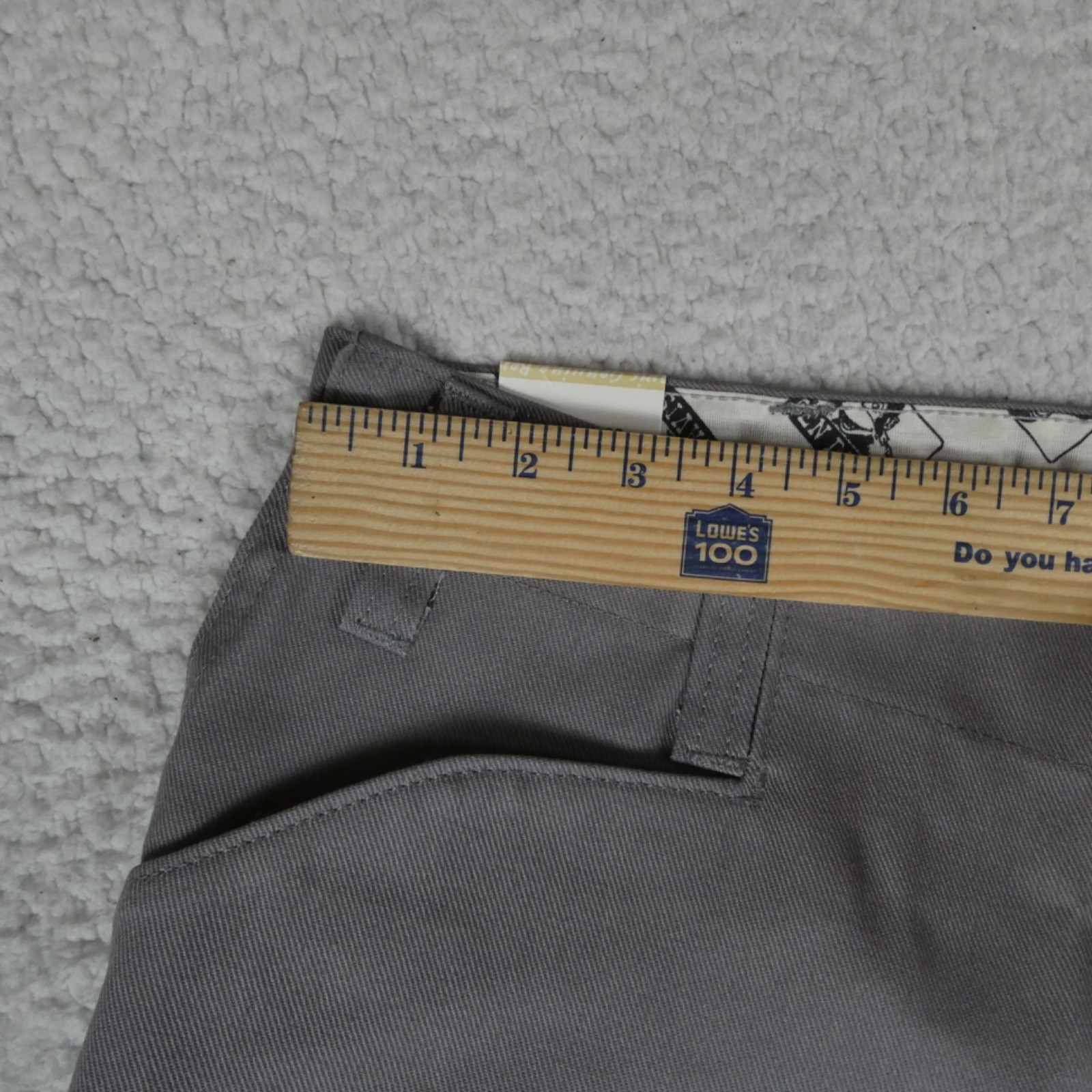 Ben Davis Shorts Men Size 50 Gray Original Ben’s Shorts Cotton/Poly Blend
