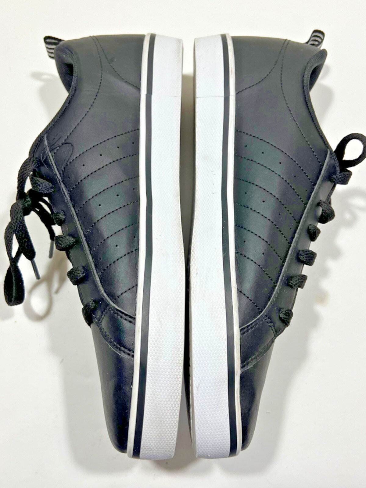 adidas Neo Sneakers VS Pace Black 3 Stripes Men’s US Sz 8 F97757