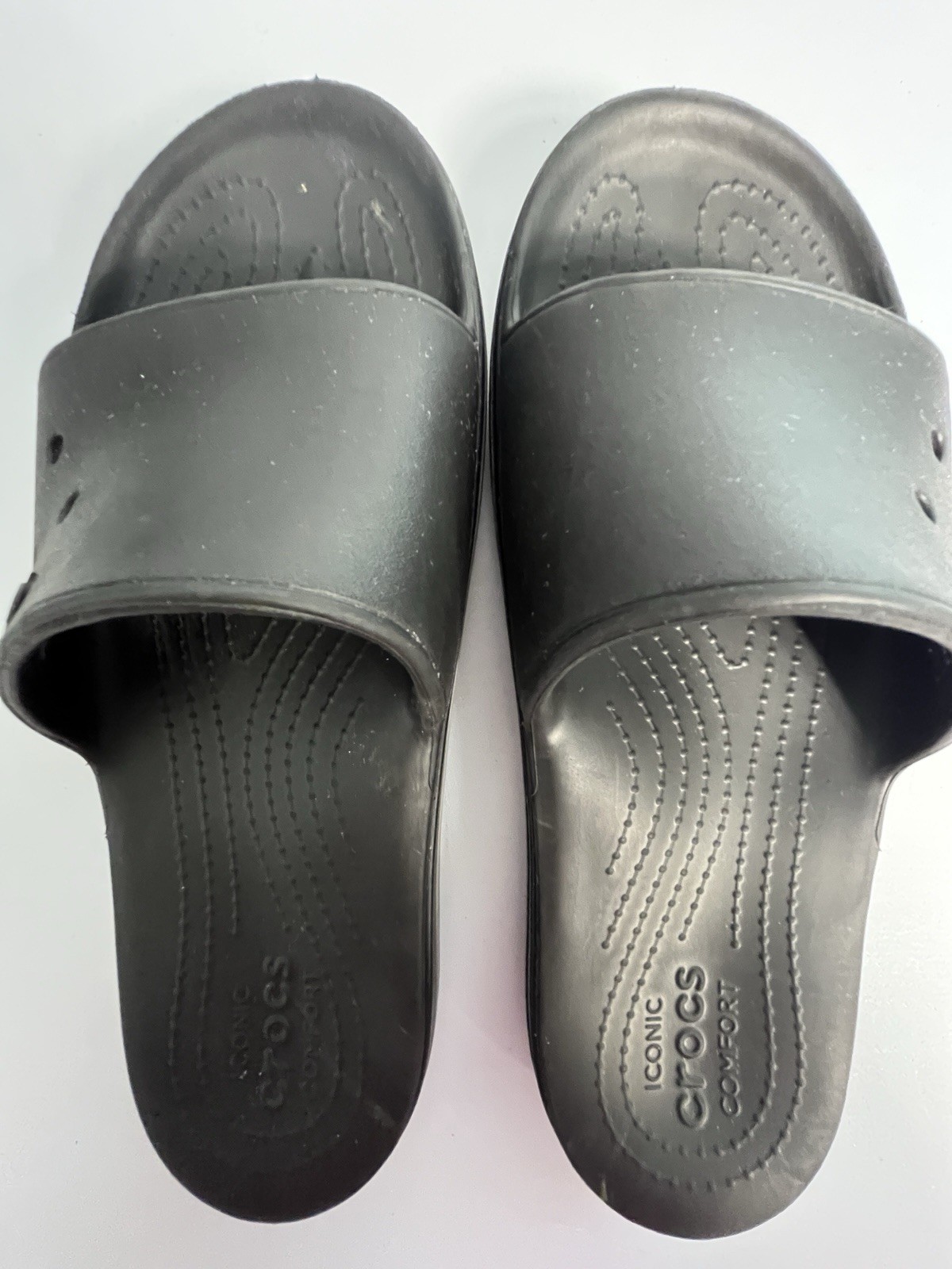 Crocs Mens Womens Classic II Slides Sandals Waterproof M8/W10 Iconic Comfort