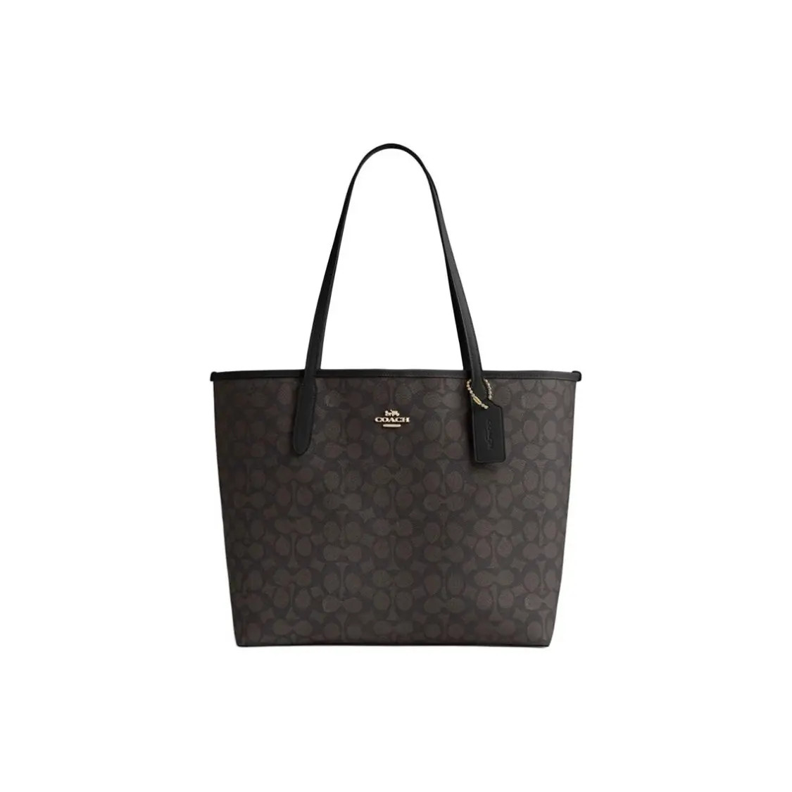 COACH City 33 Tote Bag Shoulder Tote Large Women’s Style 13×6.3×11.4 in