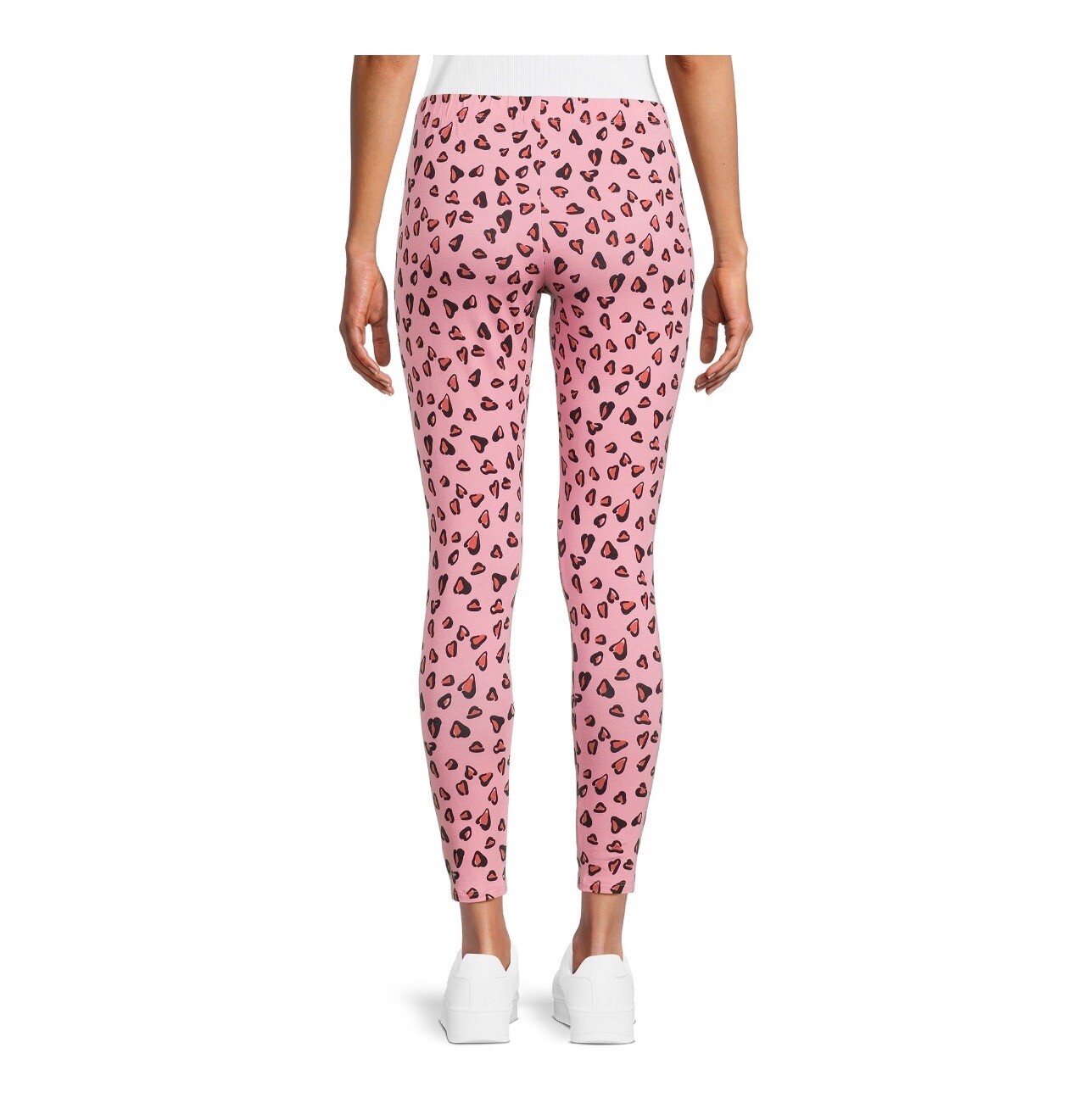 NOBO Pink Animal Print Leggings Junior Teen New S L XL XXL XXXL