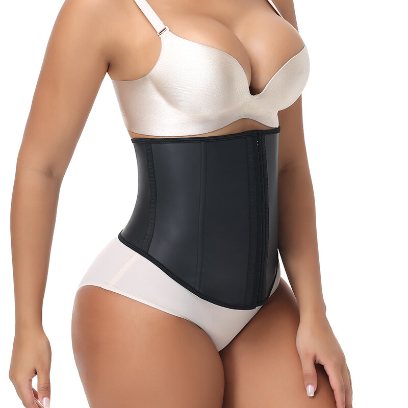 Latex Waist Trainer Corset Tummy Control entrenador de cintura Fajas Body Shaper
