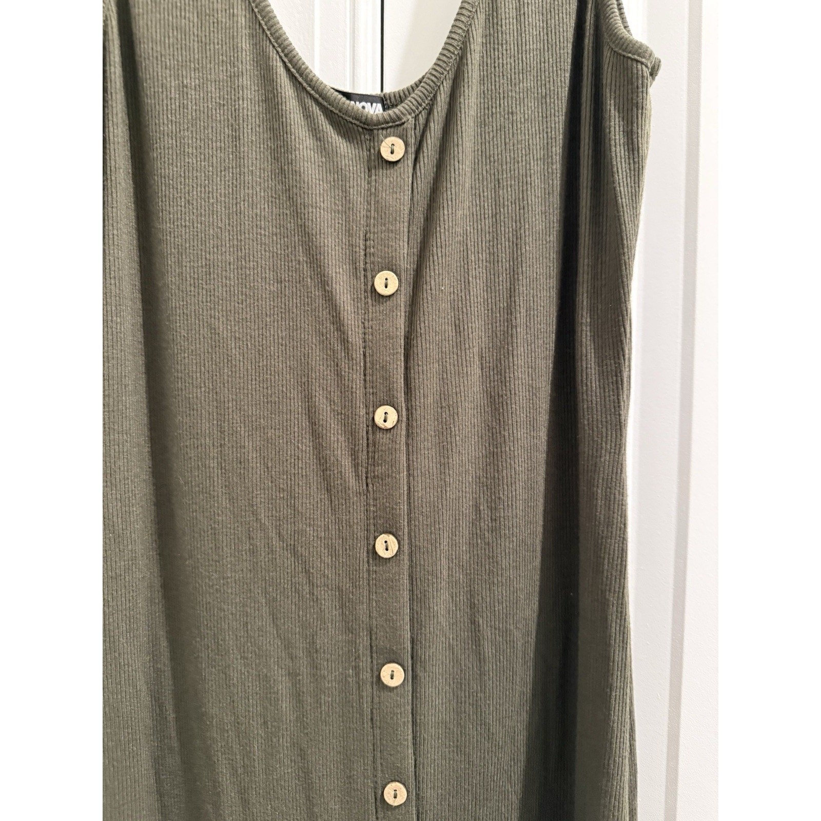Fashion Nova Green Mini Dress Size L