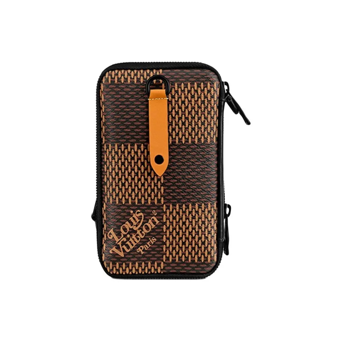 LOUIS VUITTON X NIGO Single Shoulder Crossbody Bag Unisex Style 4.3×1.3×7.4 in