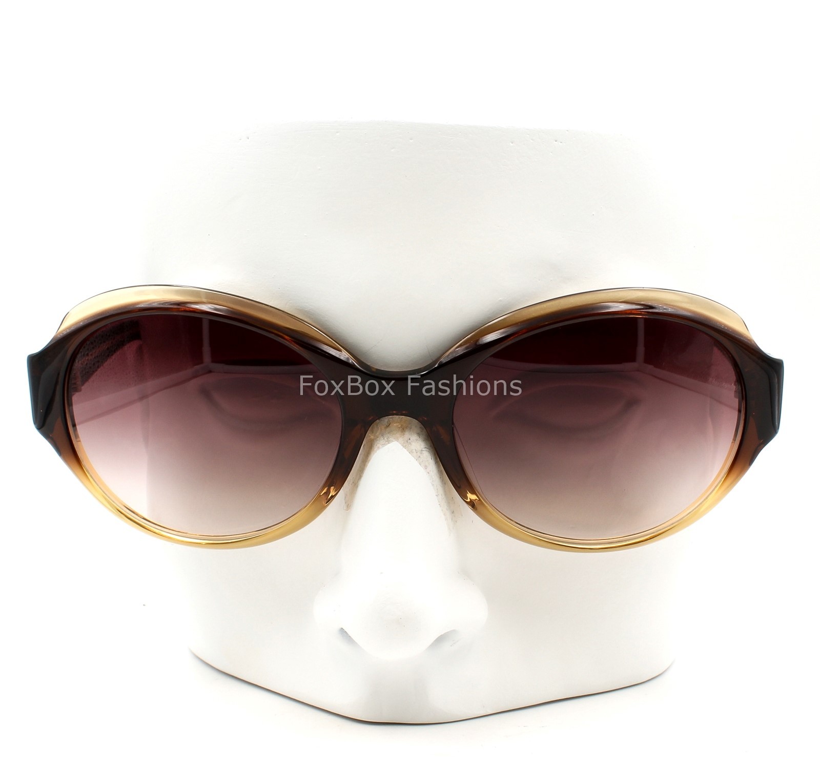 Oliver Peoples Merce DEB Sunglasses Crystal Light Brown Dark Brown Gradient