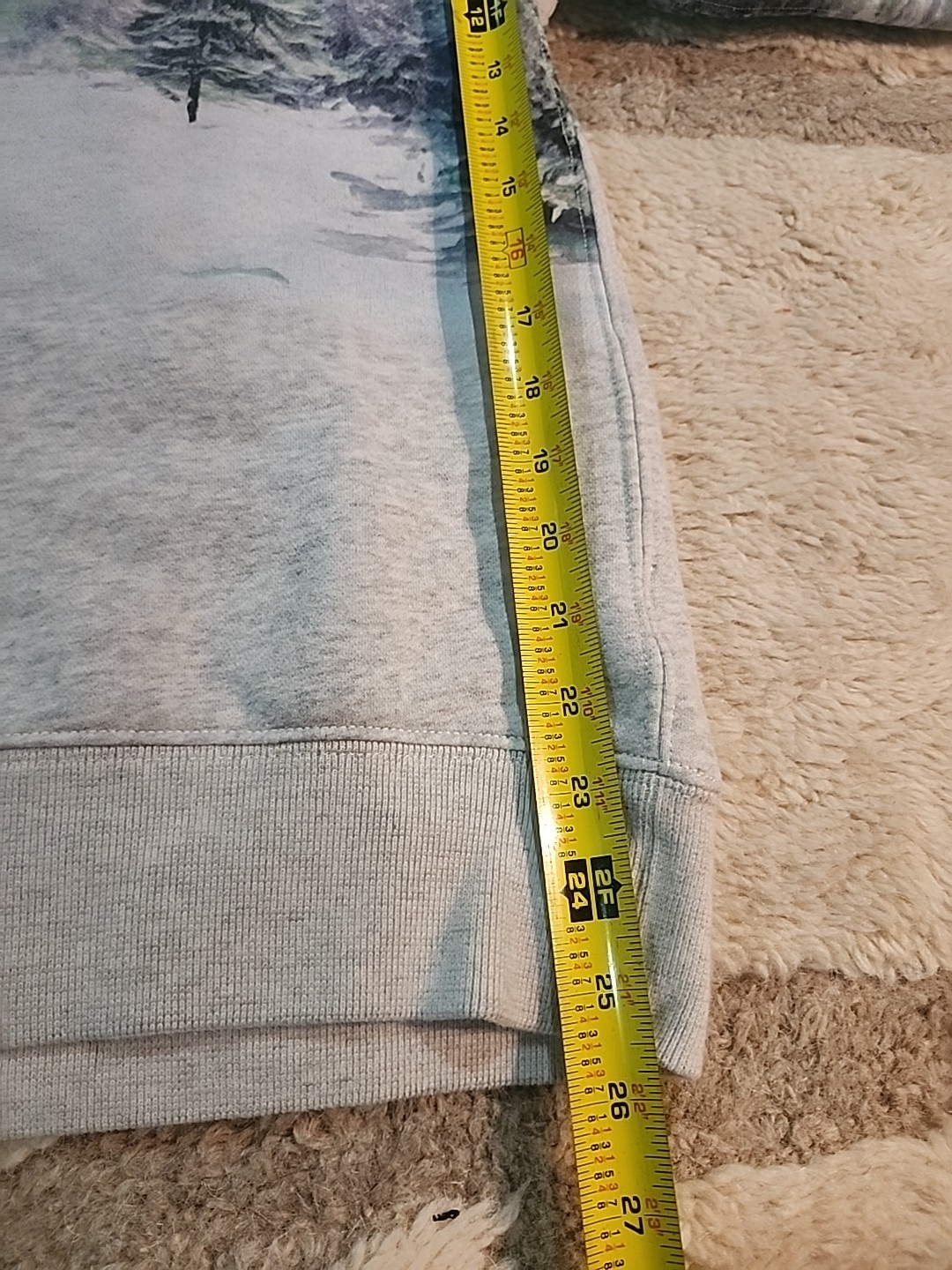 Abercrombie Denali Alaska Crewneck Soft A&F Sweatshirt Large Euc