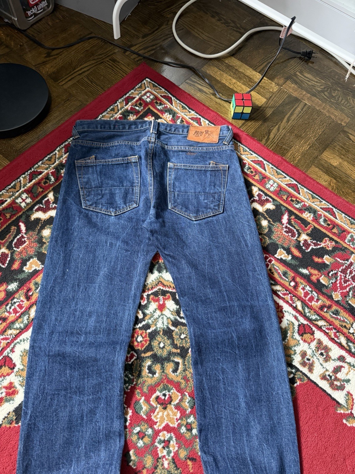 PRPS Selvedge Denim Jeans Janpanese Distressed Cotton Men’s 33