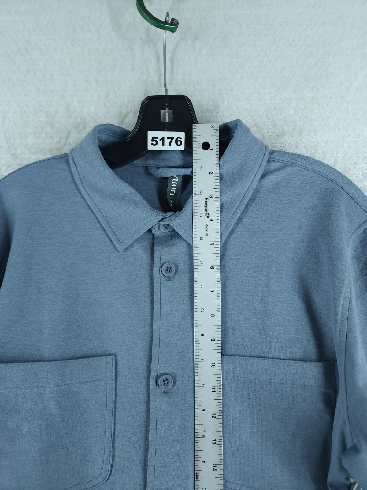 Vuori Coronado Shirt Jacket Men’s – Slate Blue Heather New Size Medium
