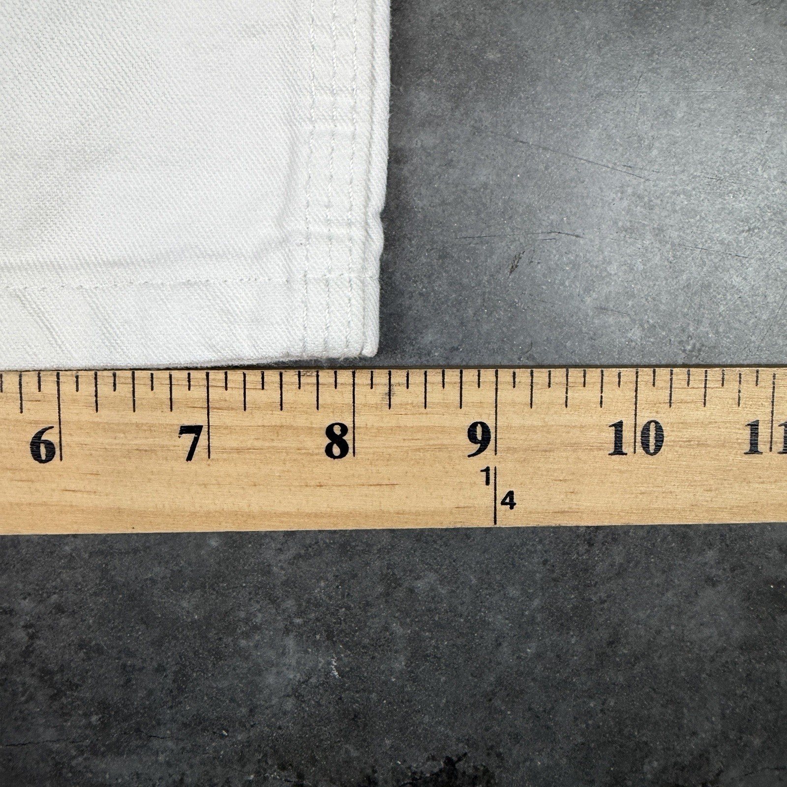 Dickies Carpenter Pants Mens 30×29 White Workwear Flaws Preowned