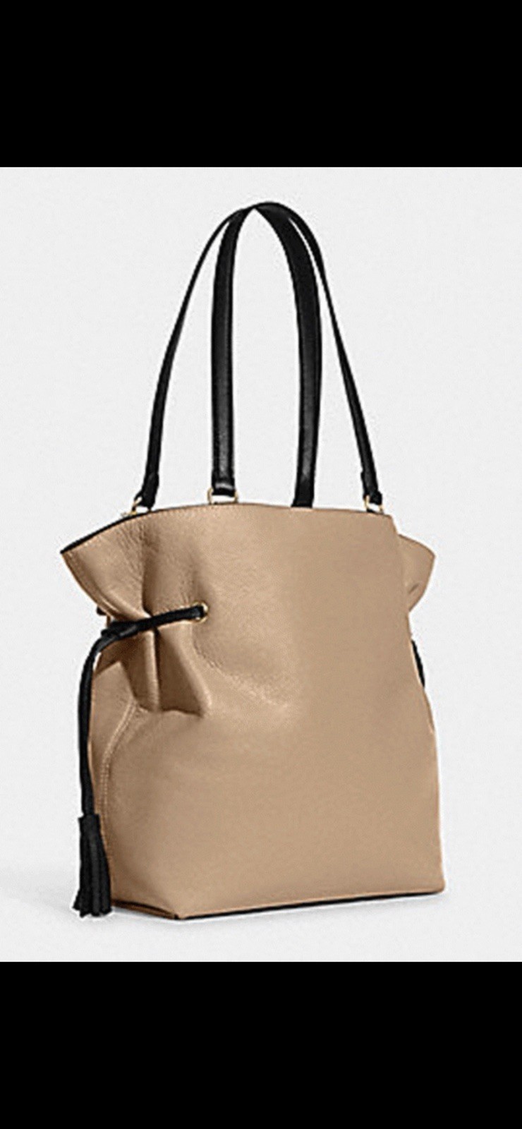 Coach Andy Tote Taupe