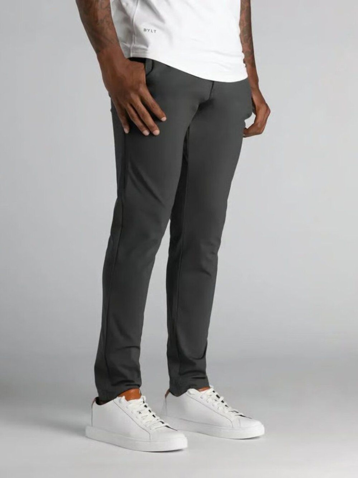 BYLT Premium Basics – Everyday Pants 2.0 Slim Fit Dark Charcoal 31