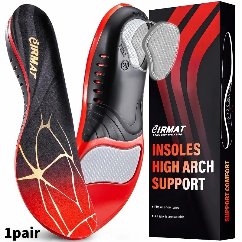 Plantar Fasciitis High Arch Support Insoles for Men Women, Arch Support Inserts.