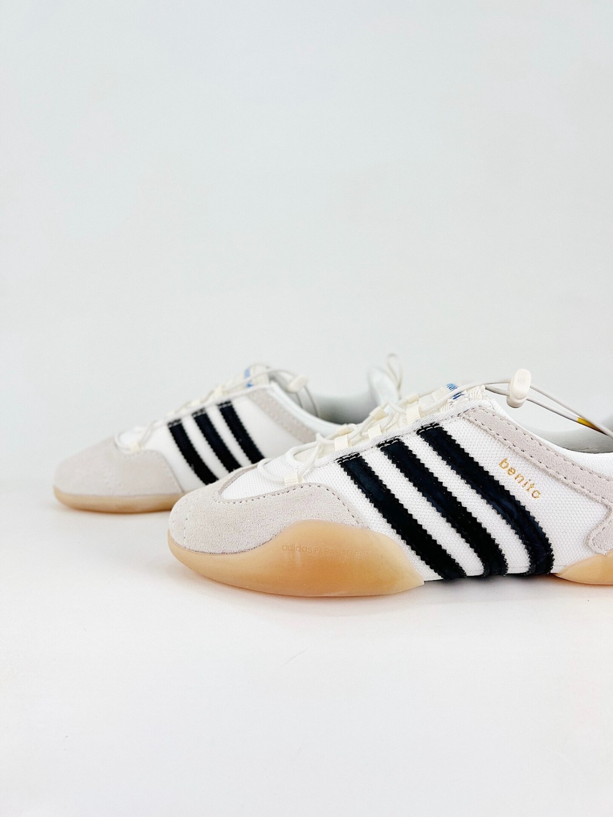 JQ 9229 Bad Bunny × adidas Ballerina Off White Core Black Gum